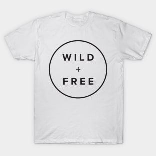 Wild and Free Circle T-Shirt